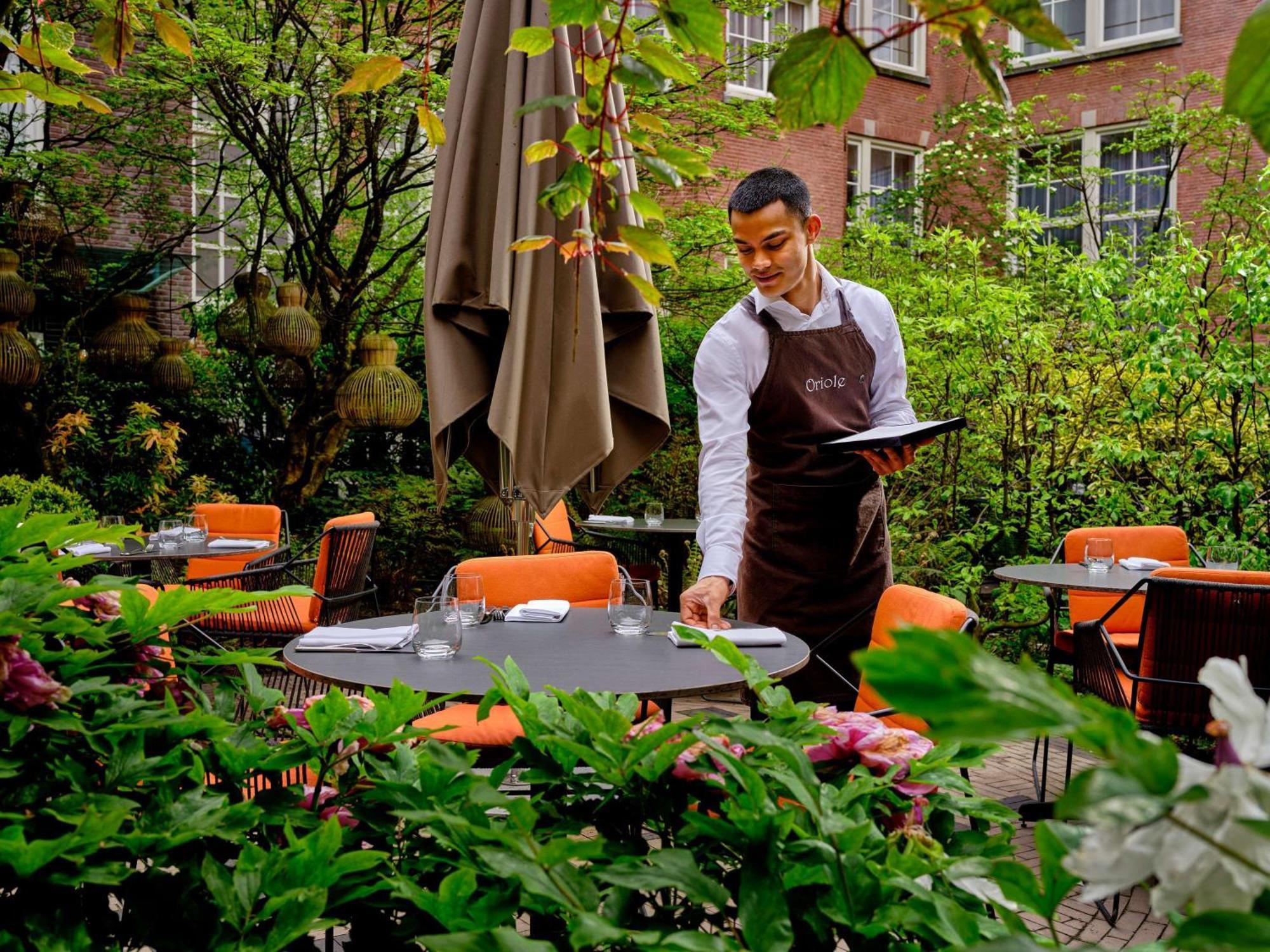 Hotel Sofitel Legend The Grand Amsterdam Esterno foto The garden at the restaurant