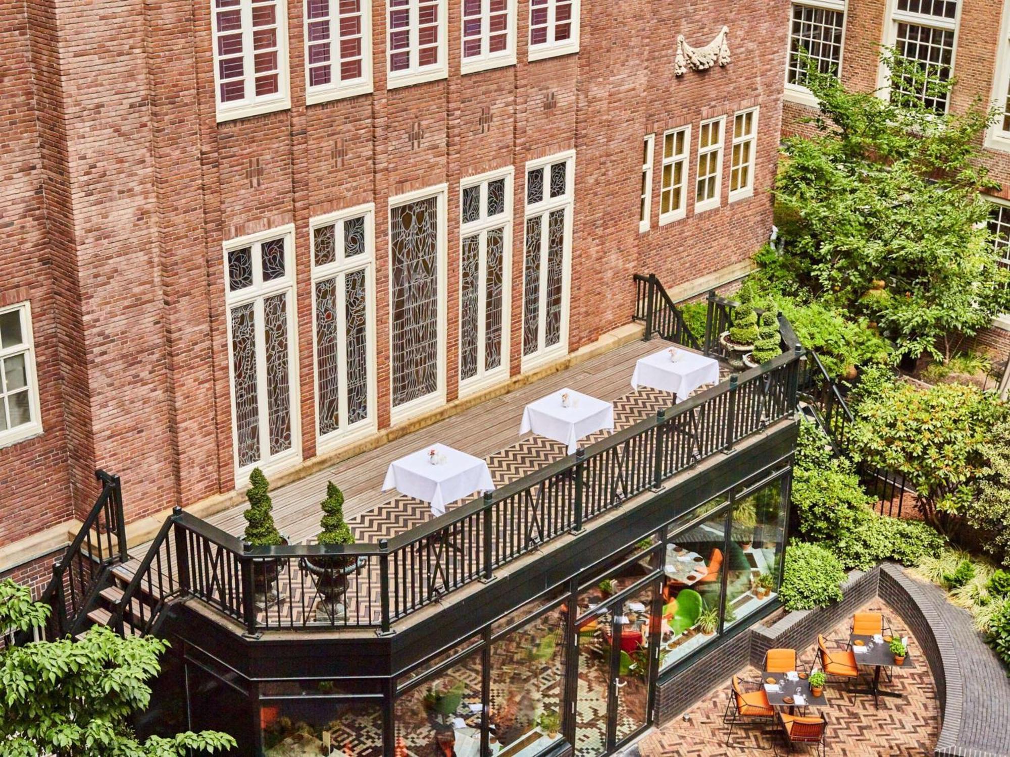 Hotel Sofitel Legend The Grand Amsterdam Esterno foto The balcony of the house